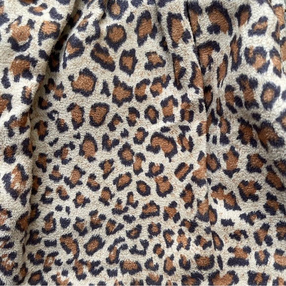Adorable vintage leopard print bag Preowned vtg clueless animal print - Picture 3 of 8